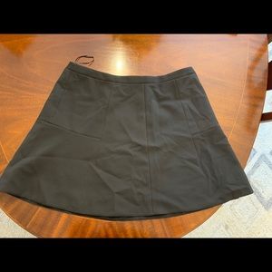Black j crew suit skirt